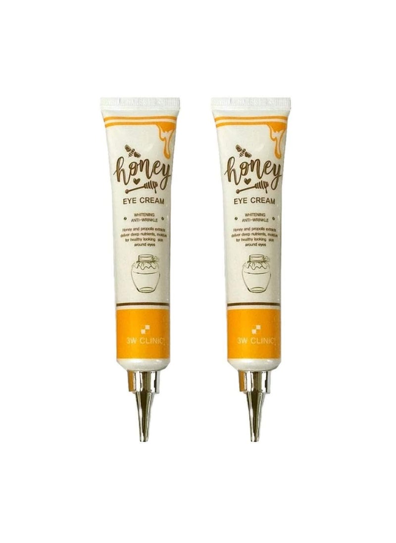 3W CLINIC 3w Clinic Honey Eye Cream 40ml  141 floz x 2Pack 