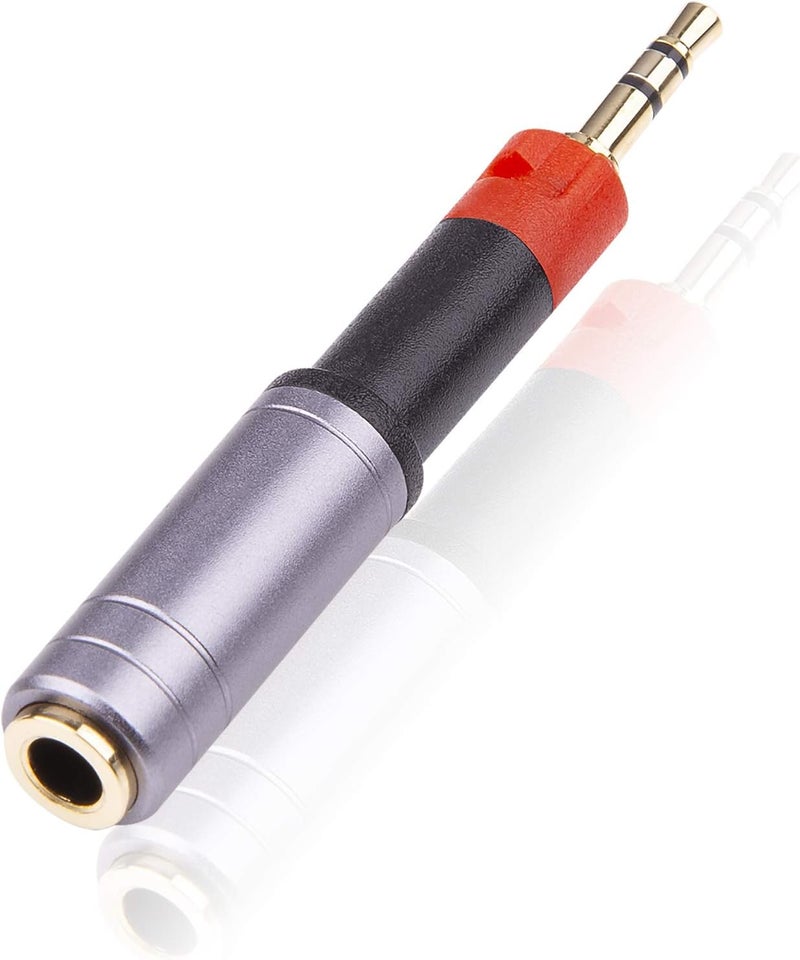 weishan ath m50x 35mm to 25mm Adapter Compatible with AudioTechnica ATHM40X ATHM50X ATHM60X ATHM70X Sennheiser HD598 HD518 HD558 HD595 HD595 HD598se HD569 HD579 HD599 Headphone Jack Adapter - Image 1
