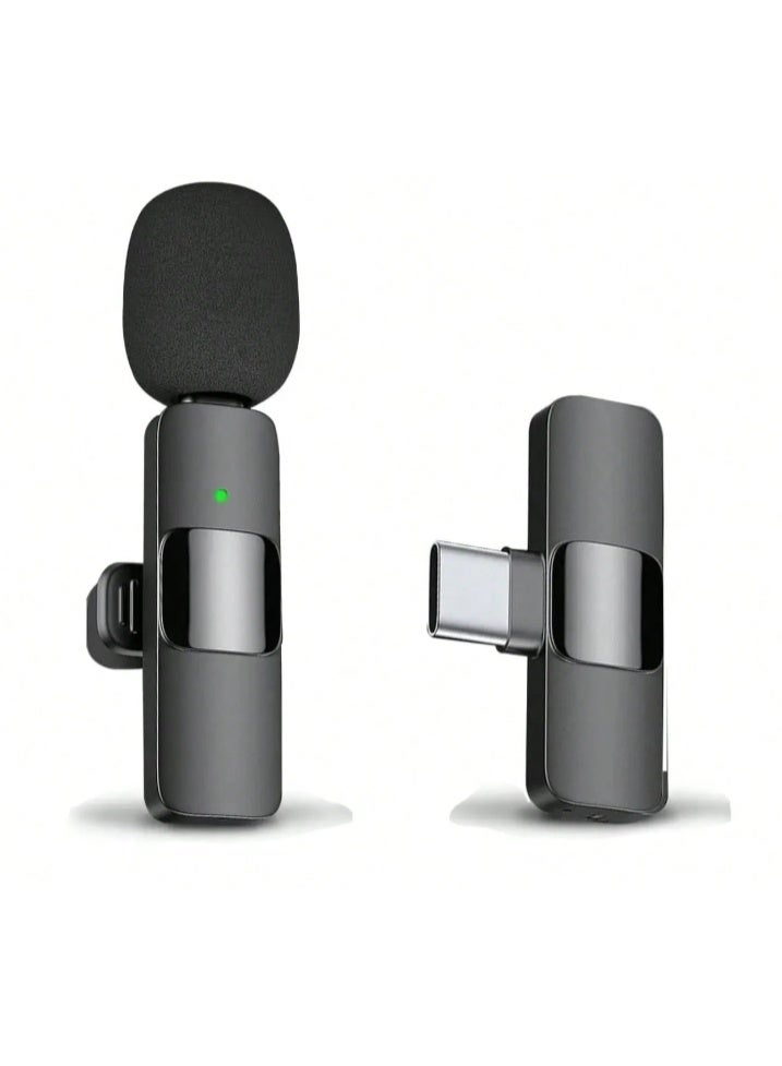 fengyang Fengyang Wireless clip-on Microphone System For type-c Devices Connection Type: USB Type C