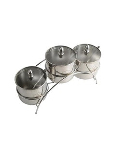 Y&D 3 Piece Set Creative Kitchen Storage 304 Stainless Steel Suit  - Image 1