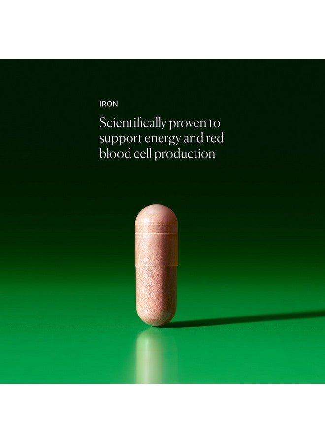 The Nue Co. Iron Supplement, Supports Energy, Recovery, Immunity, Vegan, Gluten Free, 30 Capsules - Image 4