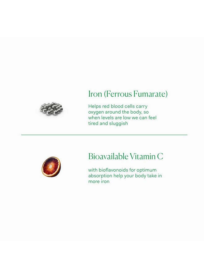 The Nue Co. Iron Supplement, Supports Energy, Recovery, Immunity, Vegan, Gluten Free, 30 Capsules - Image 5