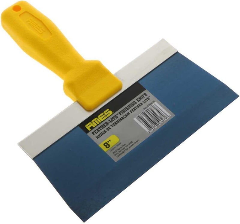 AMES Strong Handle Blue Steel Drywall Taping Knife Set 8"-10"-12" - Image 2
