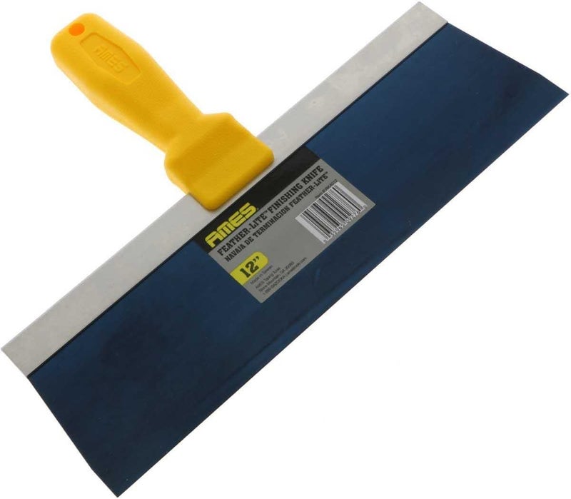AMES Strong Handle Blue Steel Drywall Taping Knife Set 8"-10"-12" - Image 4