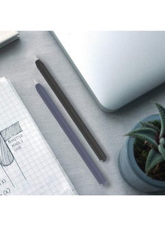 Ahastyle AhaStyle Silicone Case for Apple Pencil 2nd Generation & Apple Pencil Pro (2024) Sleeve Skin Ultra Thin Apple Pencil Protective Cover Compatible with Magnetic Charging and Double Tap (Black, Blue)  - Image 5