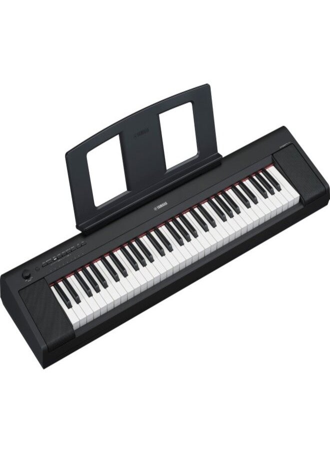 YAMAHA NP-15B Portable Piano-Style 61-Key Keyboard - Black  - Image 4
