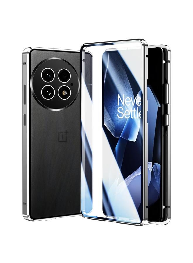 اس-توب جراب مغناطيسي عالي الدقة من الزجاج المقوى لهاتف OnePlus 13 - Image 1