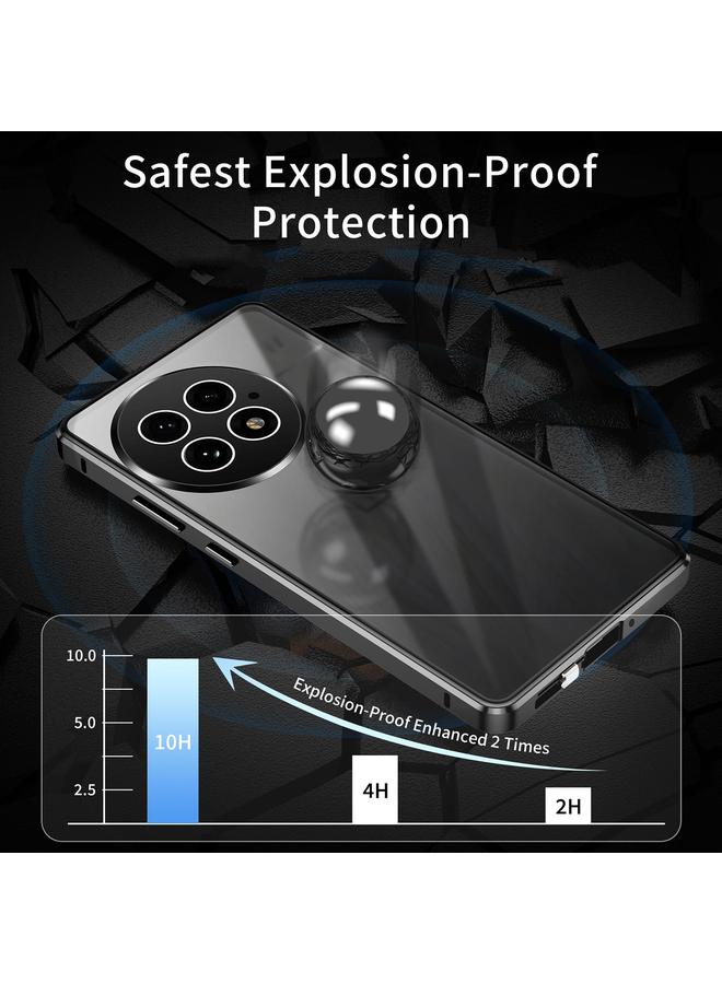 اس-توب جراب مغناطيسي عالي الدقة من الزجاج المقوى لهاتف OnePlus 13 - Image 3