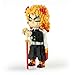 MACTANO Anime Demon Figure Micro Mini Building Set Slayer Rengoku Kyoujurou Building Block Toy for Adult1383pcs - Image 4