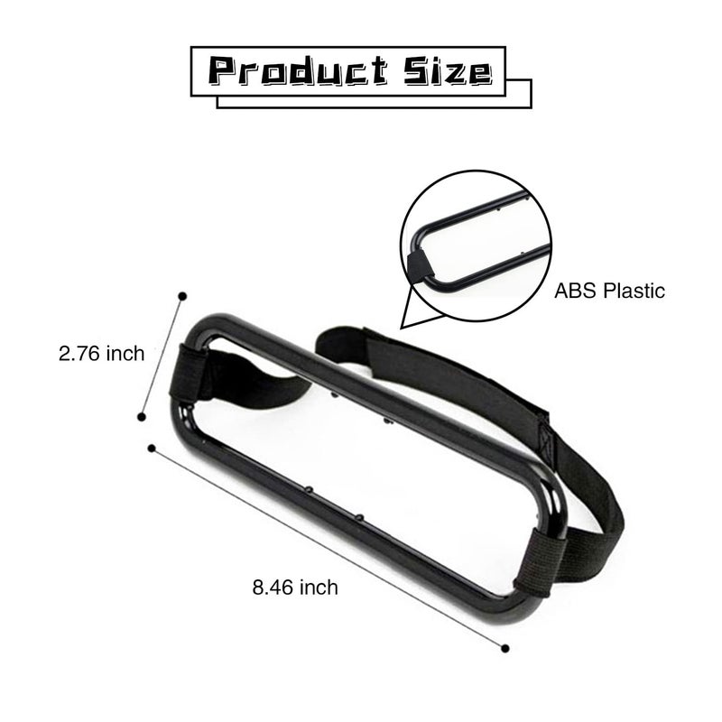 KIDWILL Tissue Box Holder - Pack of 1 |Abs Plastic Bracket with Velcro Straps | Adjustable and Flexible Easy to Use | Suitable for Cars, Suvs and Trucks, Tissue Paper Holder, Sun Visor Napkin Holder - Image 2