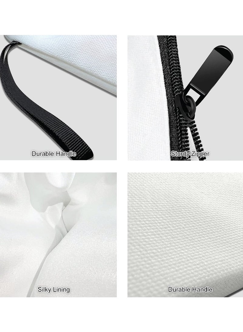 PRINTSHOP4ME Kuwait National Day with Cosmetic Bag - Makeup Bag - Gift for Any Kuwaiti - Cosmetic Pouch - Celebrate with Kuwaiti Skyline Design Makeup Pouch - Image 5