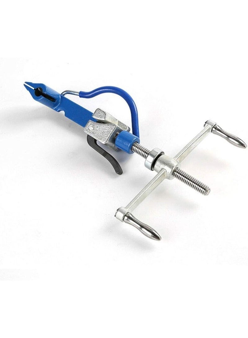 Rubik أداة توتر حزام معدني بعرض 8 مم-25 مم وسمك 0.4 مم-1.2 مم، آلة يدوية لقص وتوتر الشريط المعدني مع مقبض يدوي لشرائط الصلب - Image 1