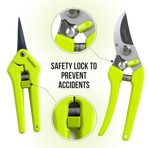 Craft911 2-Pack Stainless Steel Gardening Scissors, Pruning Shears and Clippers for Gardening - Image 5