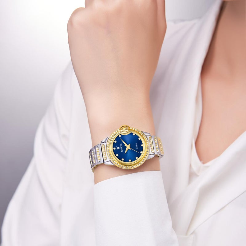 ماكسويل مكسويل ساعه استيل نسائي  الاصليه  تصميم ماركات