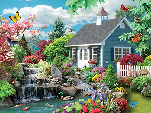 Bits and Pieces – Large 300 Piece Jigsaw Puzzle for Adults – Dream Landscape’ by Artist Alan Giana - Jigsaw Puzzle, Completed Puzzle Size: 18" x 24" - Image 2