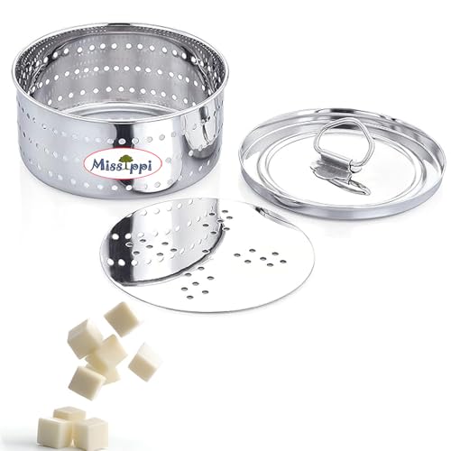 Missippi Stainless Steel Round shaped Paneer Maker/Paneer Cheese/Tofu/Mould/Press Maker -850 ml Capacity - Image 1