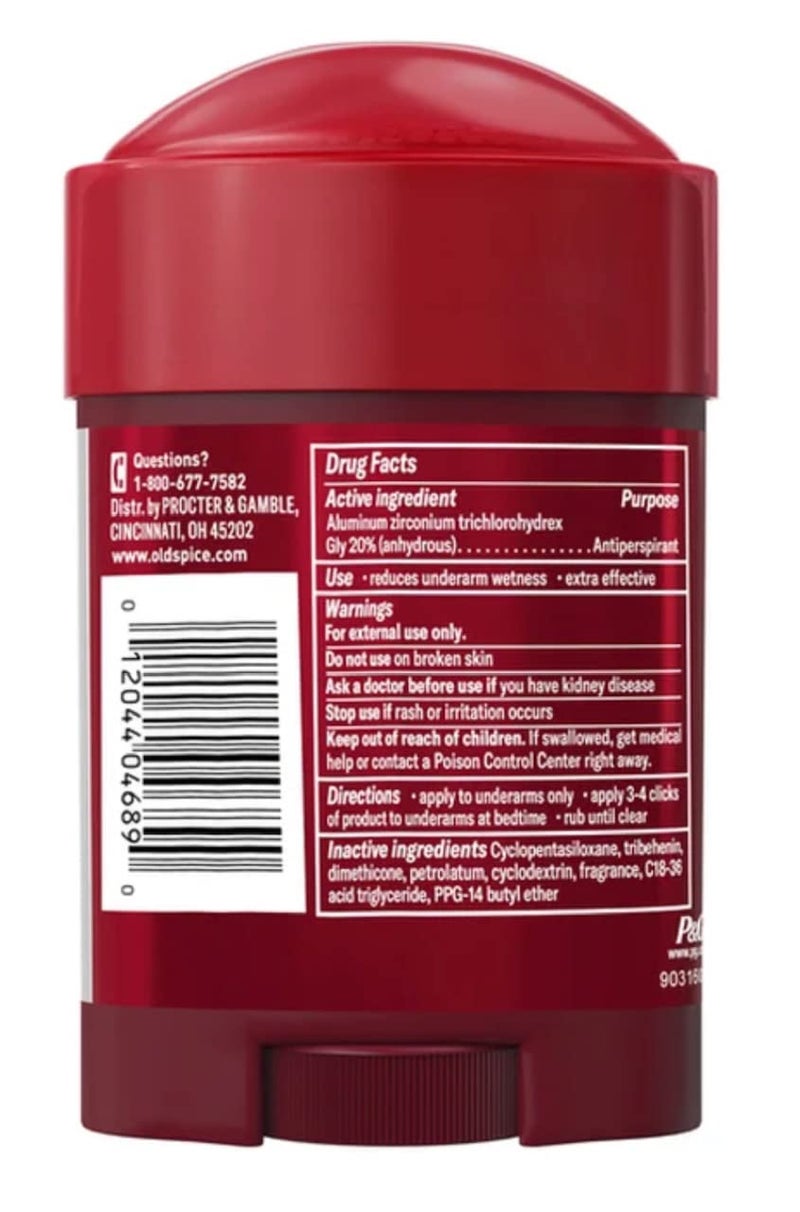 Old Spice Clinical Sweat Defense مزيل العرق المضاد للتعرق للرجال، 72 ساعة، أقوى سواجر، 1.7 أونصة - Image 4