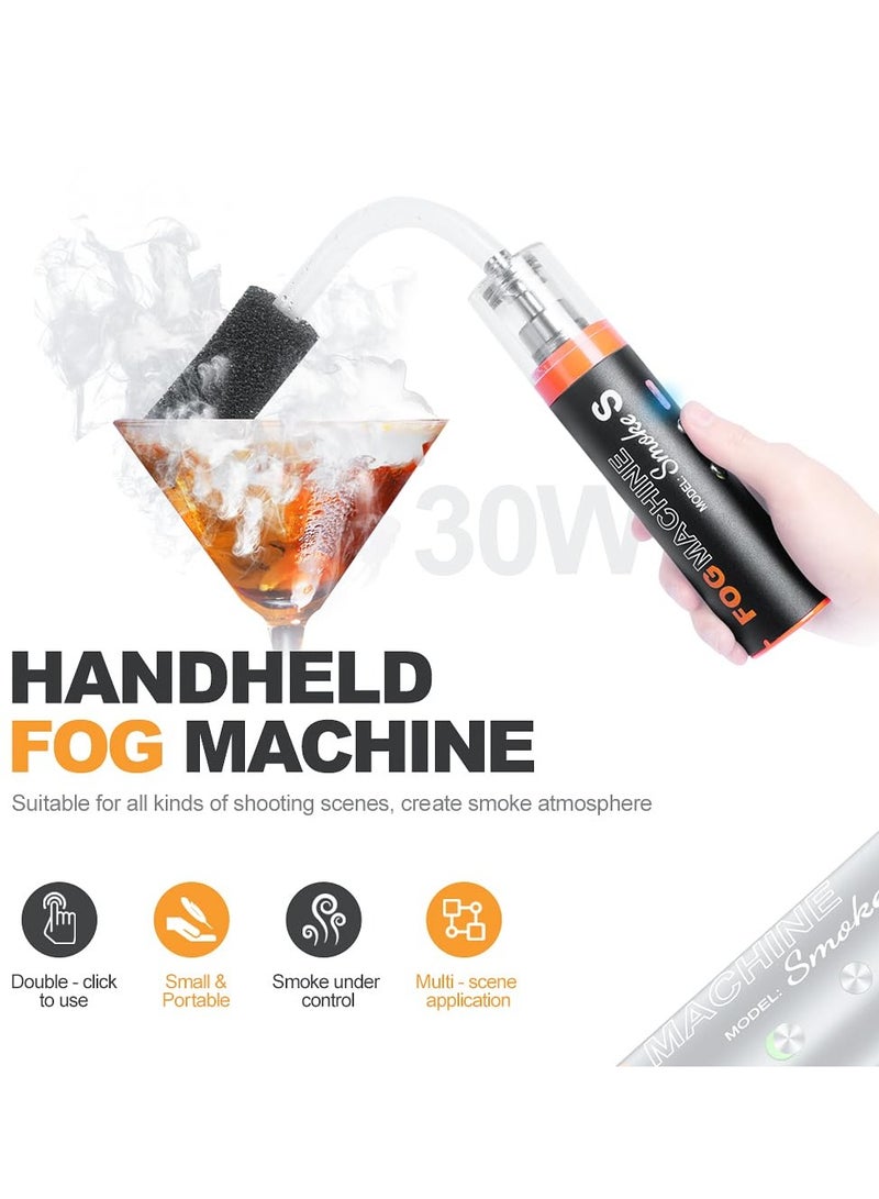 Excefore Portable Fog Machine,Portable Hand-held Fog Machine, Large Fog Volume Machine with Remote Control Outdoor Indoor Fogger Machine, Photography, Parties, Stage Effect, Weddings  - Image 2