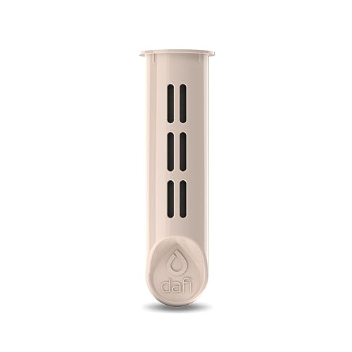 Dafi Water Bottle with Filter & Straw | 24 oz | Clear Filtered Tap Water | Portable Purification Filter Replacement | For Travel Survival Hiking Camping Backpacking | BPA-Free | Made in Europe | Beige - Image 4
