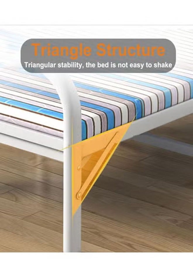 keke Foldable Latex Mattress Bed with Storage and Wheels Size Length 188Cmx Width 90cm, Height 40cm  - Image 4