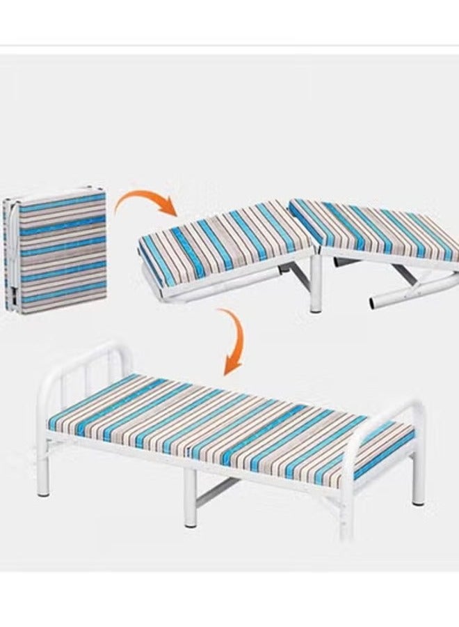 keke Foldable Latex Mattress Bed with Storage and Wheels Size Length 188Cmx Width 90cm, Height 40cm  - Image 3