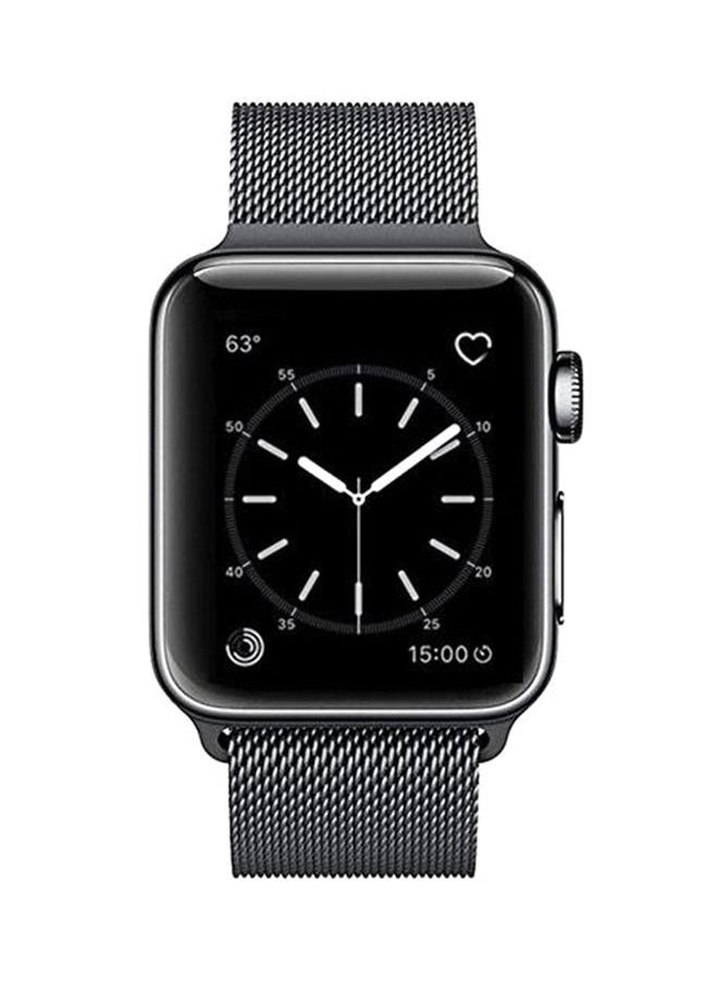 Generic - Replacement Band For Apple Watch Series 5/6/7 Nike Plus 42/44/45mm Black - Image 1