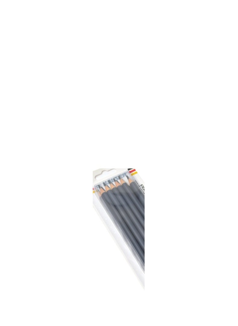 HAUSER - HAUSER EXCEL JUMBO EXTRA DARK PENCIL , DARK AND STRONG LEAD SUPERIOR TRATED SOFT WOOD STRONG AND ACCURATE BONDING , HIGH QUALITY COMPRESSED 2B LEADS FOR DARK LINES AT LOW PRESSER GERMAN STANDARD, GRIP SOLID HAUSER FOR SOOTH WRITING - Image 1