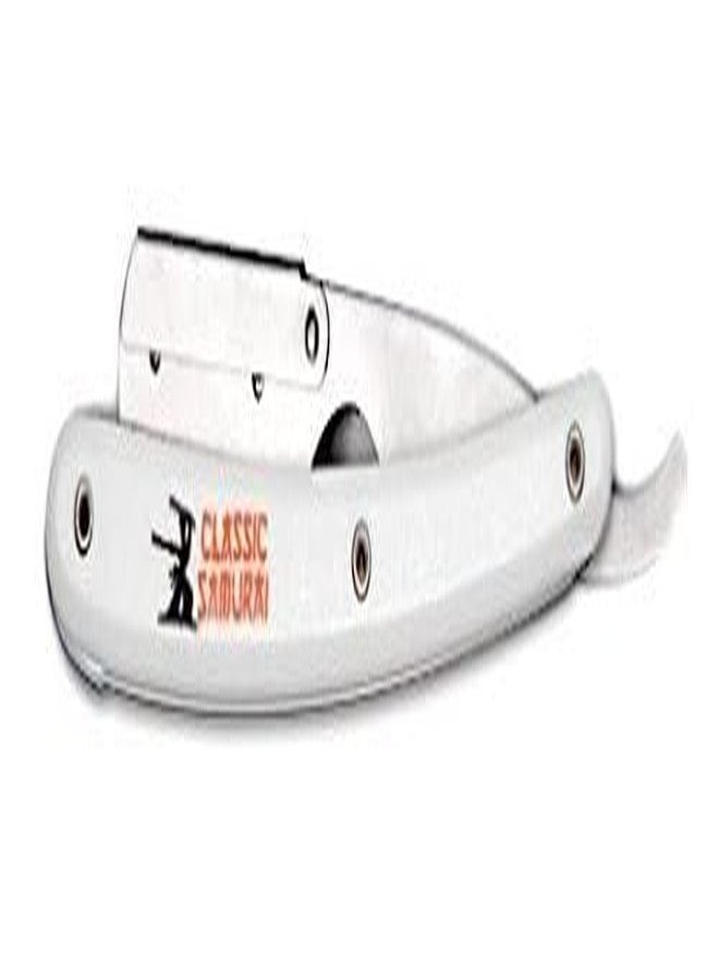 Classic Samurai Stainless Steel Professional Barber Straight Edge Razor (WHITE) - Image 4