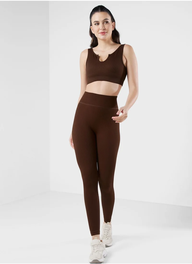 KAWN.YOGA High Waist Contour Seamless Leggings