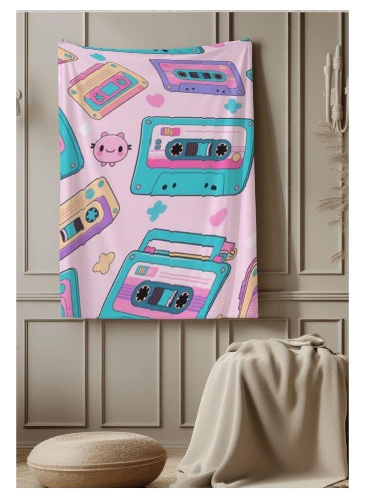 عام بطانية رقيقة من الفانيلا (دافئة ومريحة، ومناسبة للنوم واستخدام الألعاب وإزالة الغبار ومقاومة للرمل) 150 سم * 200 سم - 144 - Image 3