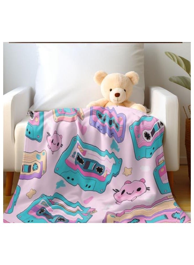 عام بطانية رقيقة من الفانيلا (دافئة ومريحة، ومناسبة للنوم واستخدام الألعاب وإزالة الغبار ومقاومة للرمل) 150 سم * 200 سم - 144 - Image 4