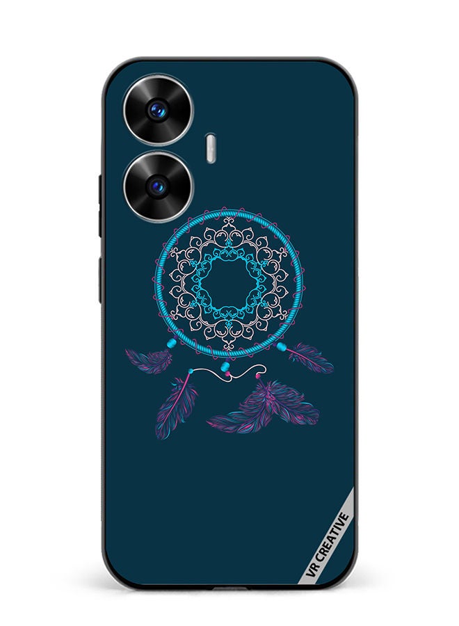 VR CREATIVE Protective Case Cover For Realme C55 Dream Catcher Design Multicolour - Image 1