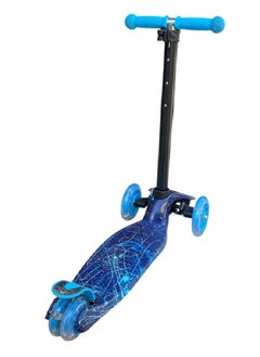 Generic Scooter for Kids, 3 Wheel Kick Scooter for Toddlers Girls & Boys,Adjustable Height, Lean to Steer, Extra-Wide Deck, Kids Scooter with LED Light Up Wheels for Children Ages 4-12 Max Load 50KG  - Image 2
