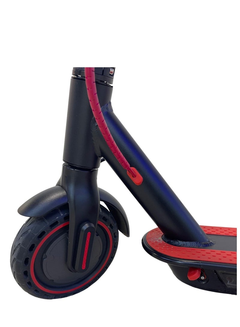 Shard Generic Electric Scooter for Adults Foldable, 8.5 Inch Tires, Up to 30km Range & 25km/h Speed, 350W, Bright Headlight, Double Disc brake, Sports Scooter - Image 5