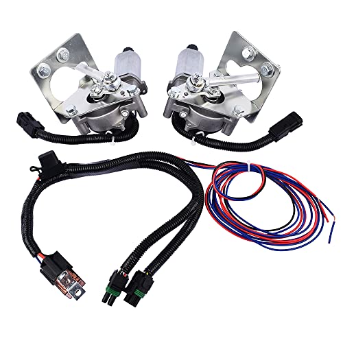 Bario Pair C3 Corvette Headlamp Motor Electric Headlight Conversion Kit Front Left & Right Replacement for Chevrolet Corvette C3 1968-1982 # 914015 - Image 3
