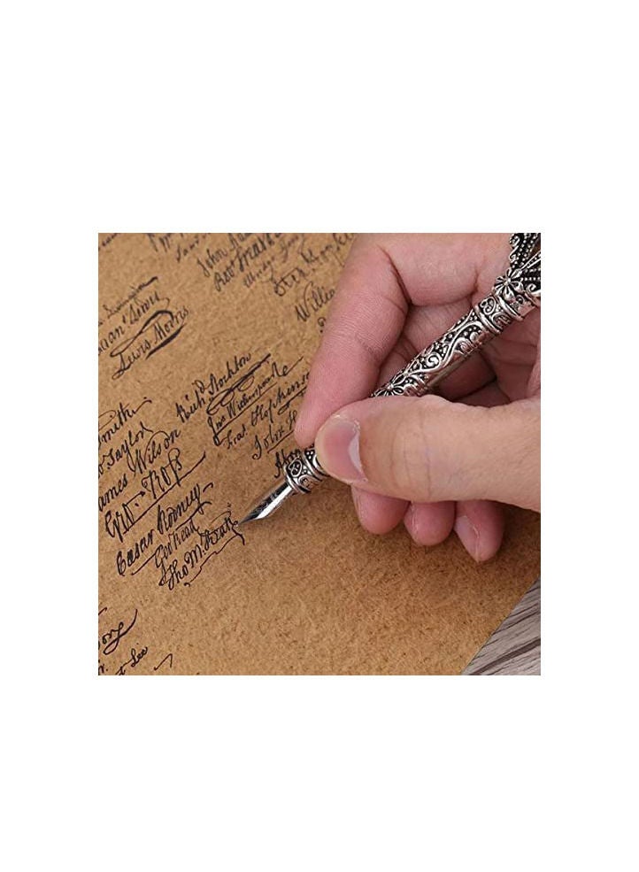 Art Feather Ink Pen Writing Set - Image 3