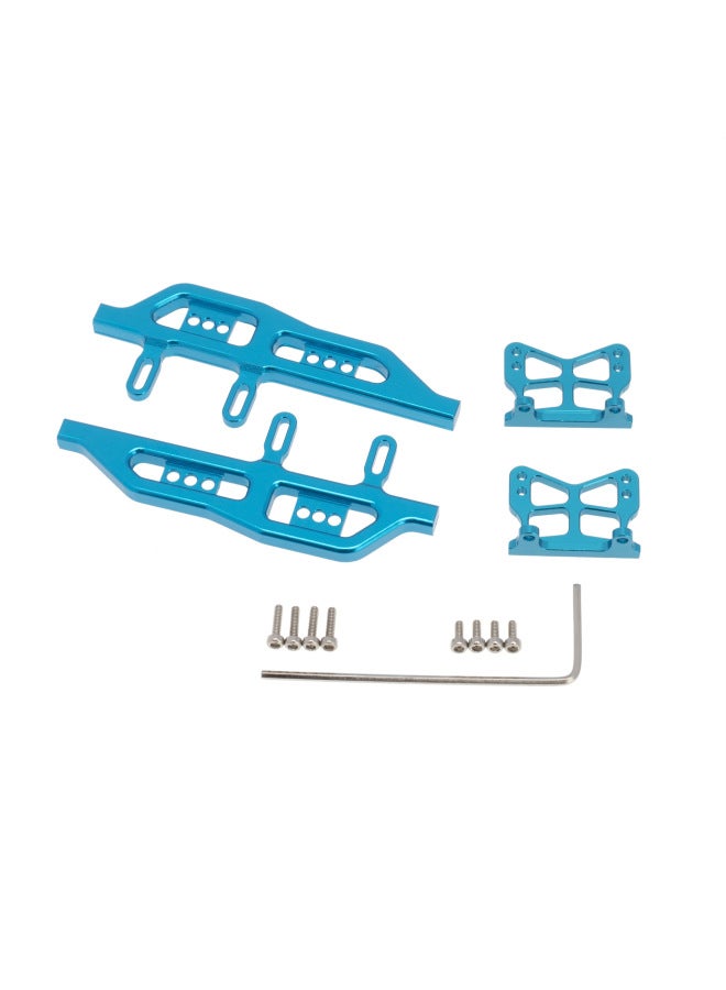 1:24 Model Car Axial SCX24 Metal Side Pedal 90081 Frame Pedal 1 Set Of Model Accessories-Color:Blue  - Image 1