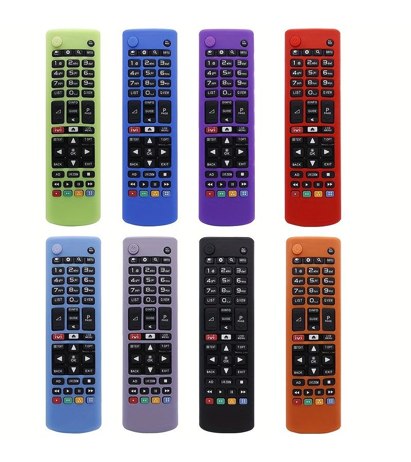AKB74915324 Protective Case Blue Silicone Remote Control Shell Cover - Image 1