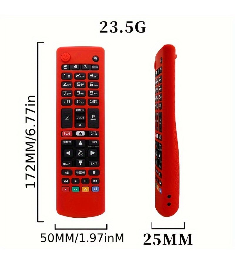 AKB74915324 Protective Case Blue Silicone Remote Control Shell Cover - Image 2