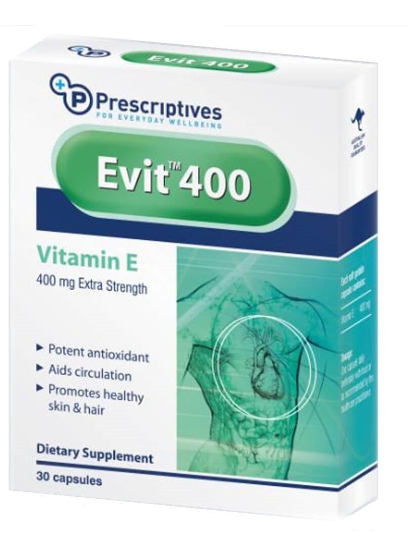 E Vit 400Mg Caps 30S