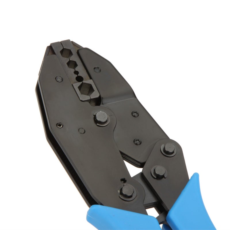 Crimping Press Pliers with Ratchet Device for BNC Connectors 8.22/6.48/5.41/2.5/1.72mm - Ergonomic Handle Design Locking Plier for Easy Operation - Image 4