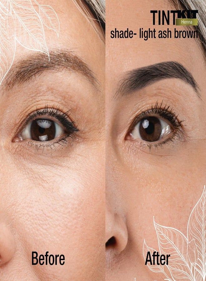 Godefroy Powered by Henna - Tint Kit 4 Applications | Light Ash Brown | Spot Hair Color Powered by Natural Henna - Image 2