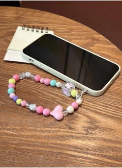 X-level iPhone 15 Pro Max Case, for Women Girls Cute Girly Fashion Cool Girl Boy Design,Silicone Back Cover Full Body Shockproof Protective Cover for iPhone 15 Pro Max 6.7+Glitter Pink Crystal Chain  - Image 2