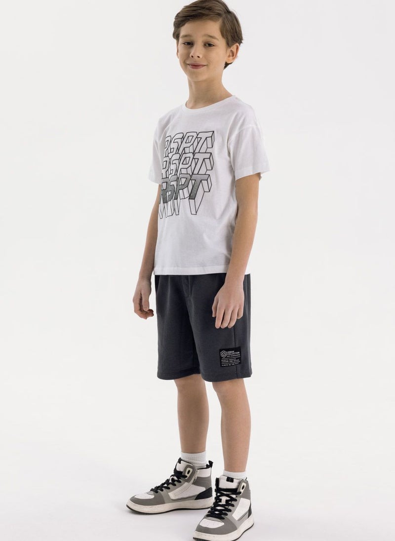 MINOTI Boys' Casual Sports Shorts - Image 1