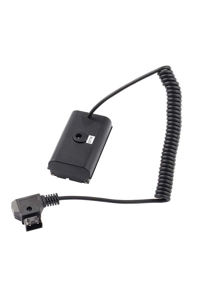 كابل محول الطاقة Fotga لموصل D-tap إلى بطارية NP-F الوهمية NP-F570/750/770 NP-F960 NP-F970 لتشغيل ضوء الفيديو LED وشاشة المراقبة لجهاز JTZ DP30 C5 LE V Mount بطارية أنتون باور (غير متوافق مع Ninja V)