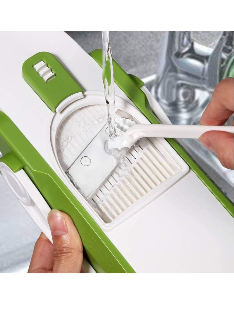 ELTRAZONE Adjustable Slicer,Mandoline Slicer,Vegetable Slicer, Food Chopper,Vegetable Cutter,Quick Dicer Fruit French Fry Julienne - Image 4