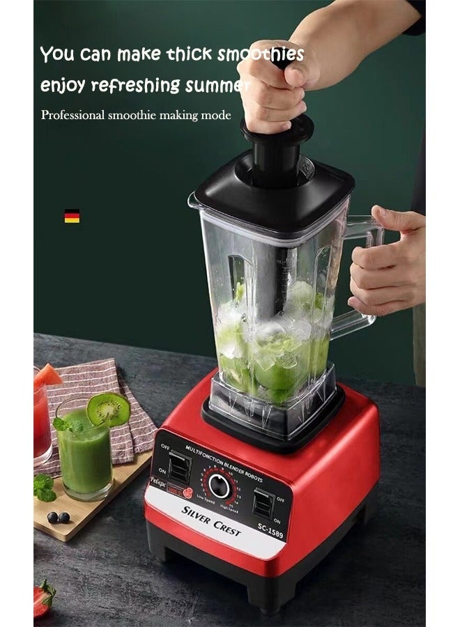 SILVER CREST 2L Electric Blender and Grinder,mixture machine，Multi-Functional Blender ， Electric Blender ，Juicer Machine,  blender - Image 2