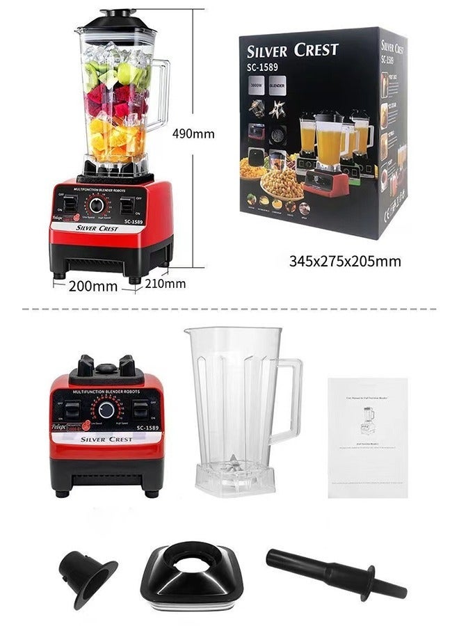 SILVER CREST 2L Electric Blender and Grinder,mixture machine，Multi-Functional Blender ， Electric Blender ，Juicer Machine,  blender - Image 3