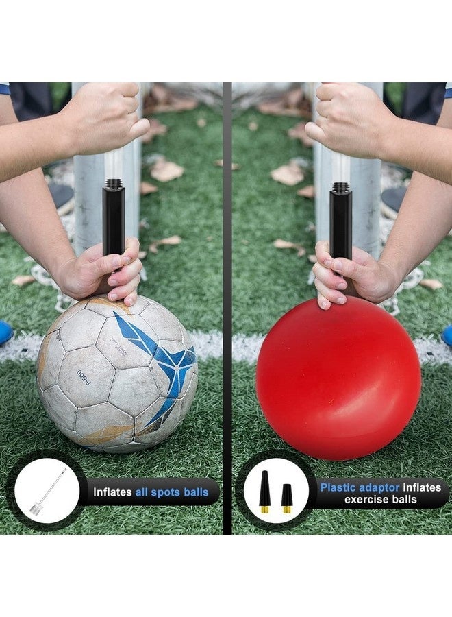 Beauenty Ball Pump, Mini Hand Air Pump with Needle, Portable Two-way Push and Pull Inflating System, Hand Pump for Basketball, Soccer, Football, Volleyball and Other Inflatable Equipment - Image 5