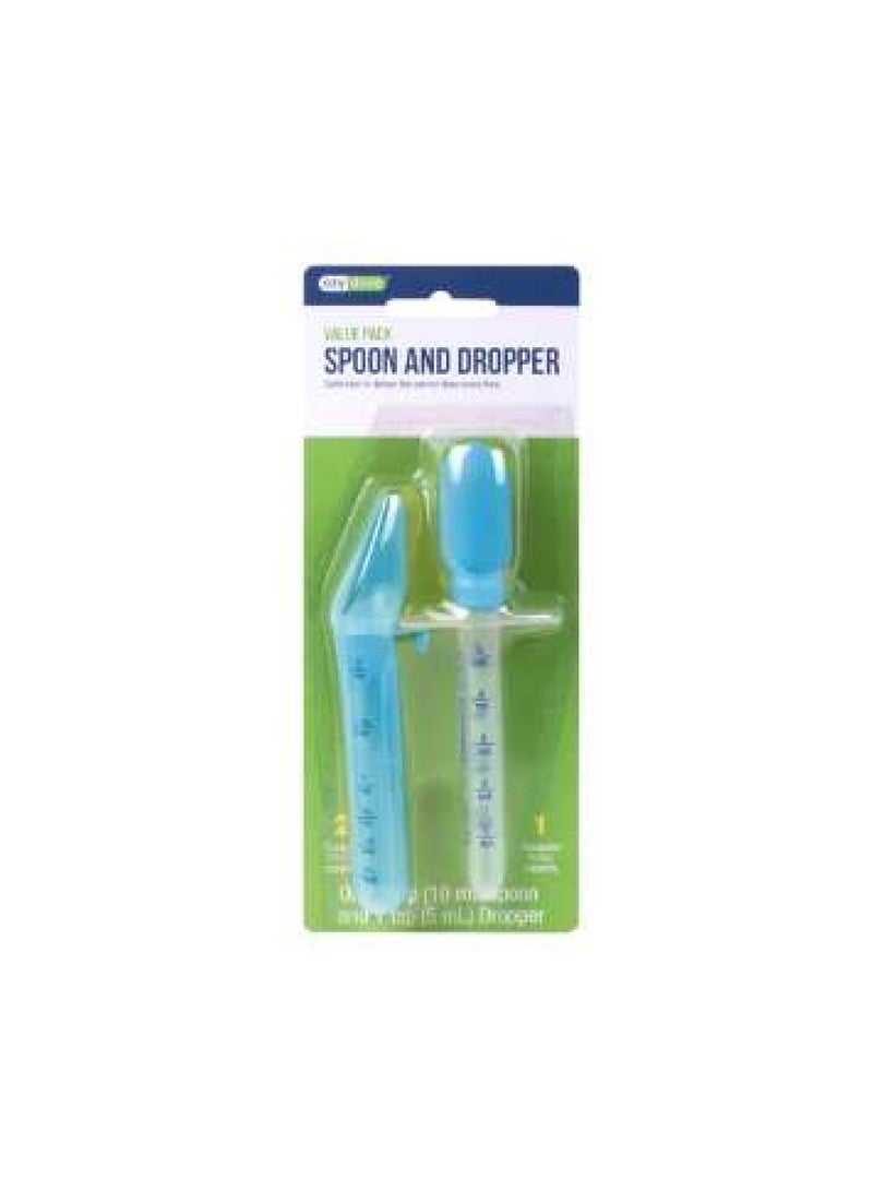 EzyCare Ezy Dose Medicine Dropper & Spoon 67281